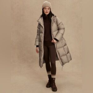 Varley Katya Long Puffer Coat